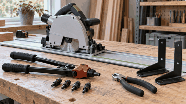 Workshop tools and mounting hardware